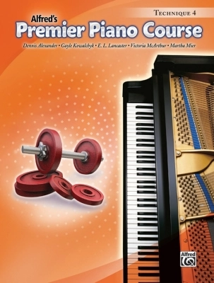 Alfred Publishing - Premier Piano Course, Technique 4 - Piano - Book