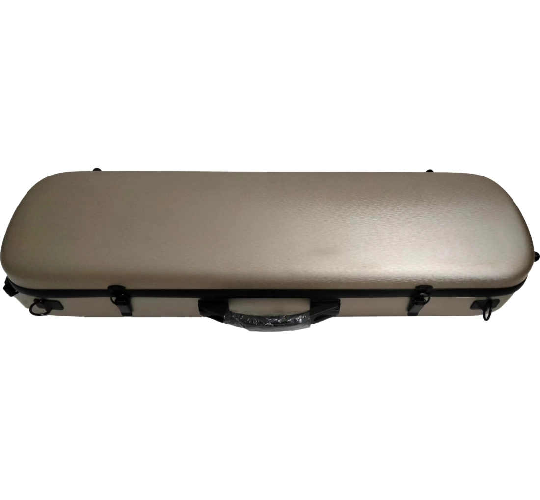 Oblong 4/4 Violin Case - Champagne