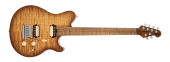 Ernie Ball Music Man - Axis Super Sport Electric Guitar with Case - Honey Pot Quilt