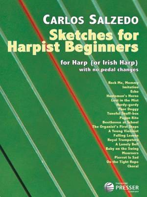 Theodore Presser - Sketches For Harpist Beginners
