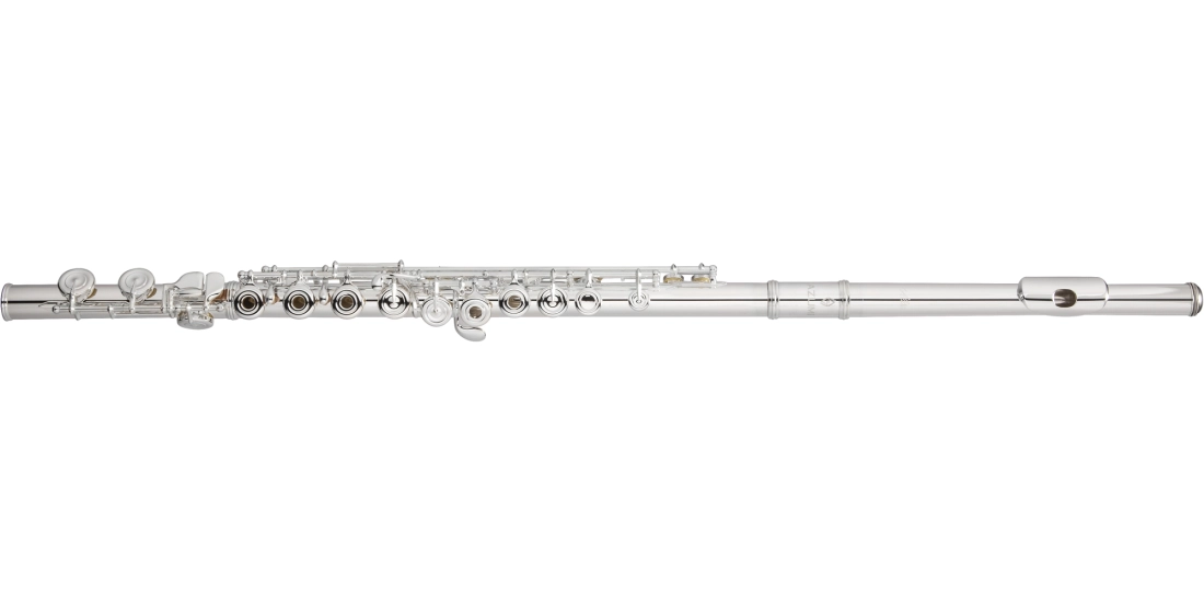 S Series Silver-Plated Open Hole Flute with Offset G, Split-E and C Foot