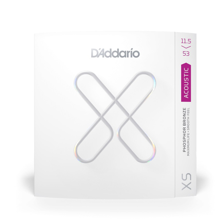 Custom Light Plus Coated Acoustic Guitar Strings - 11.5-53