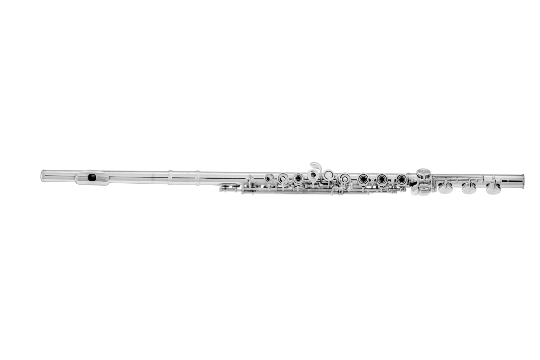 S Series Sterling Britannia Silver Open Hole Flute with Offset G, Split-E, C# Trill and B Foot