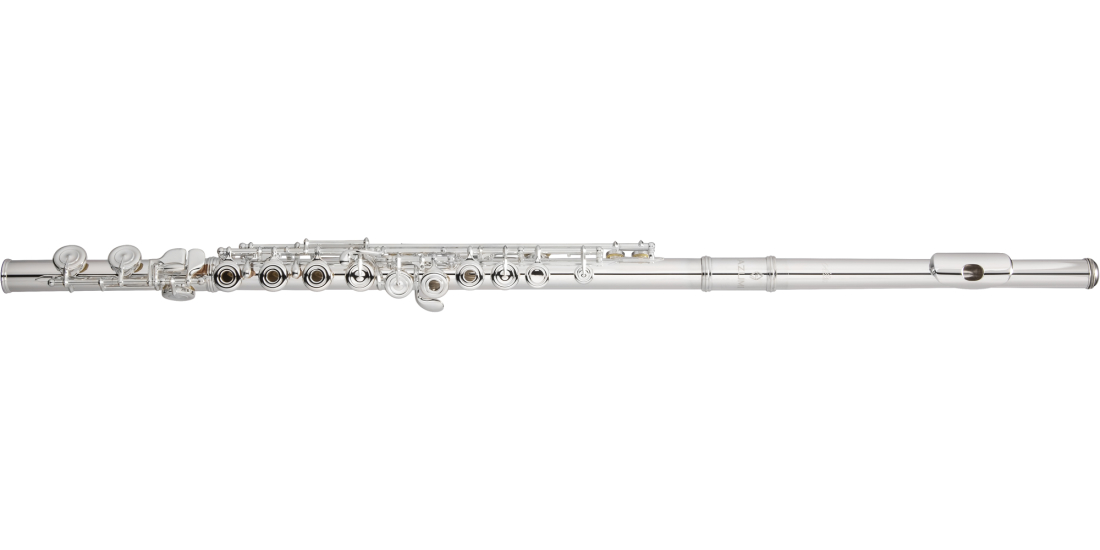 S Series Sterling Britannia Silver Open Hole Flute with Offset G, Split-E and C Foot