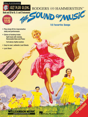The Sound of Music: Jazz Play-Along Volume 115 - Book/CD