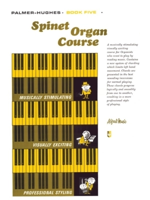 Spinet Organ Course, Book 5 - Palmer/Hughes - Organ - Book