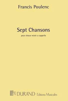 Editions Durand - 7 Chansons