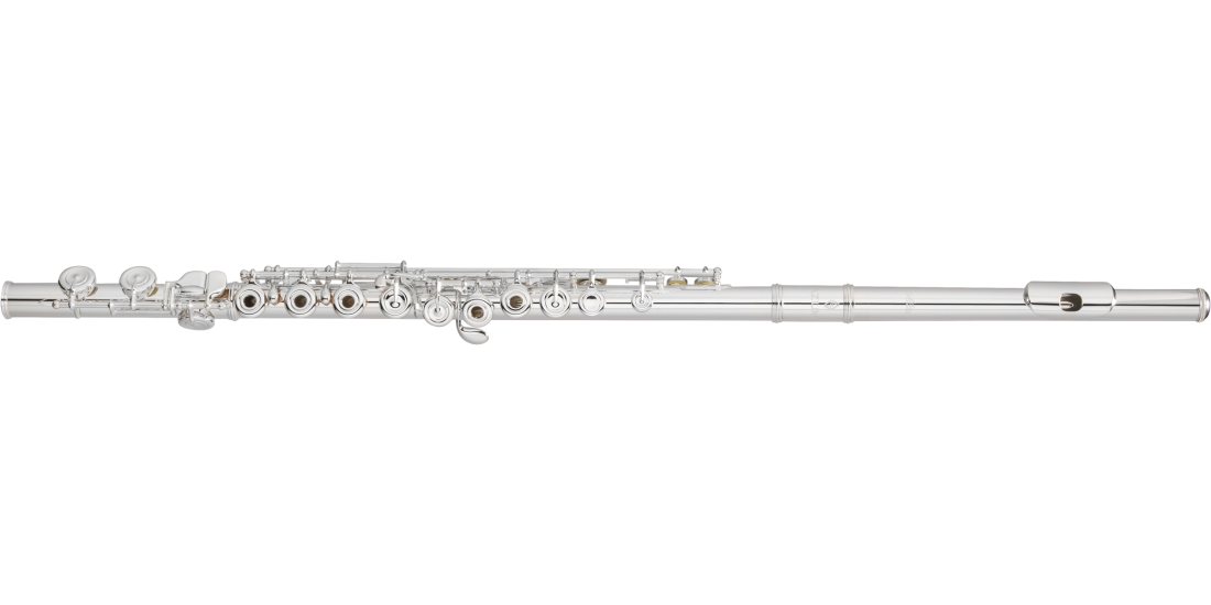 Z Series Silver-Plated Open Hole Flute with Offset G, Split-E and C Foot