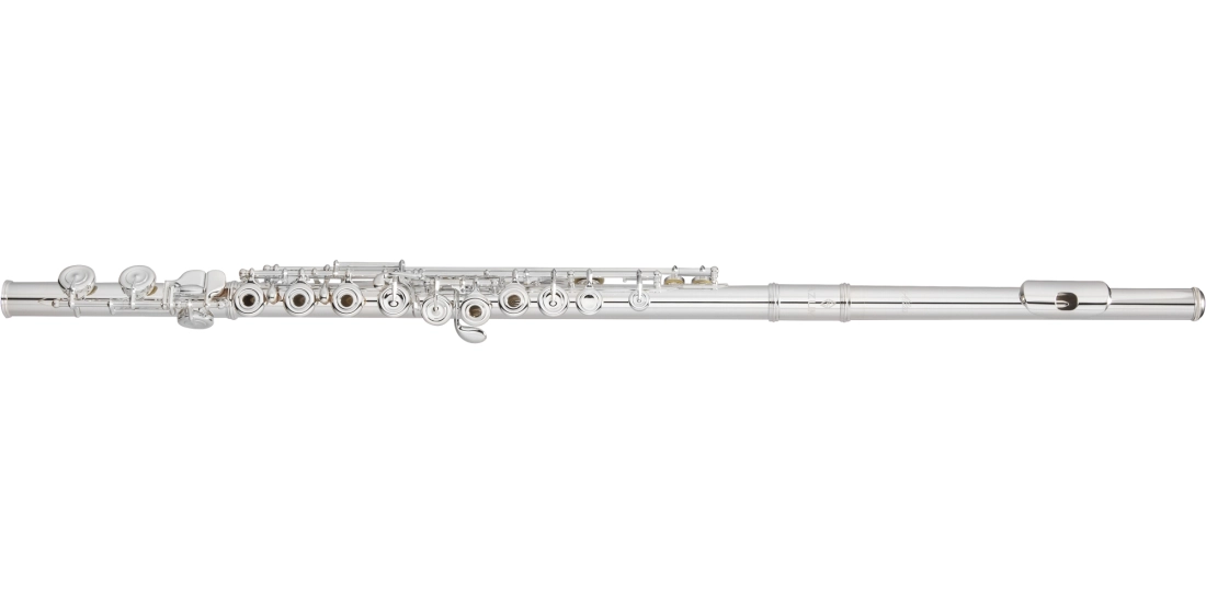 Z Series Silver-Plated Open Hole Flute with Offset G, Split-E and B Foot