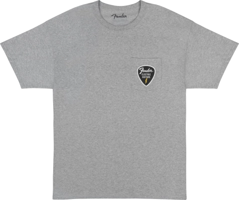 Fender - Pick Patch Pocket Tee, Athletic Gray