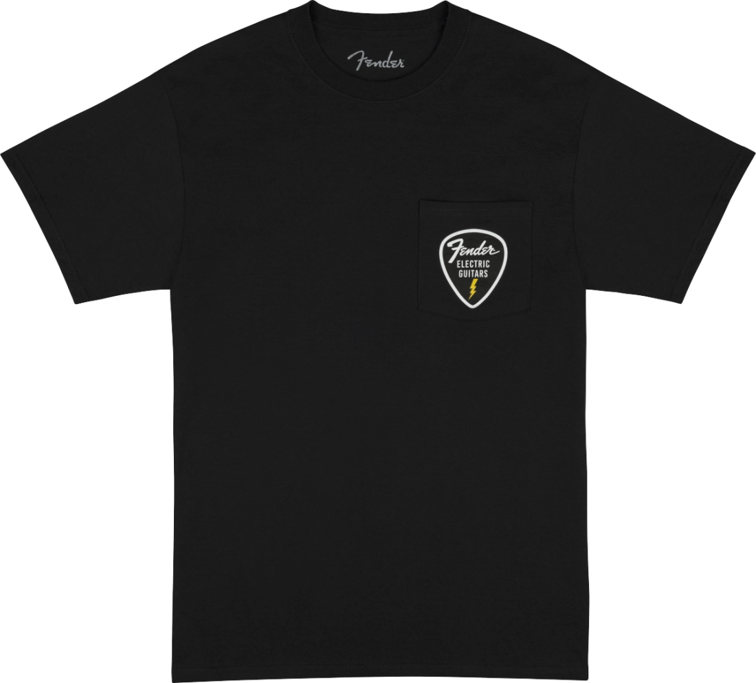 Pick Patch Pocket Tee, Black - S