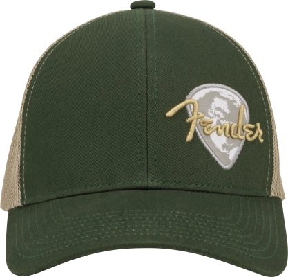 Globe Pick Patch Hat - Green/Khaki