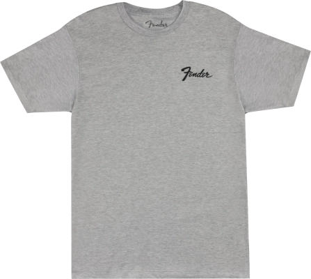 Fender - Transition Logo Tee, Athletic Gray - S