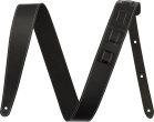 Fender - 2 Essentials Leather Strap - Black