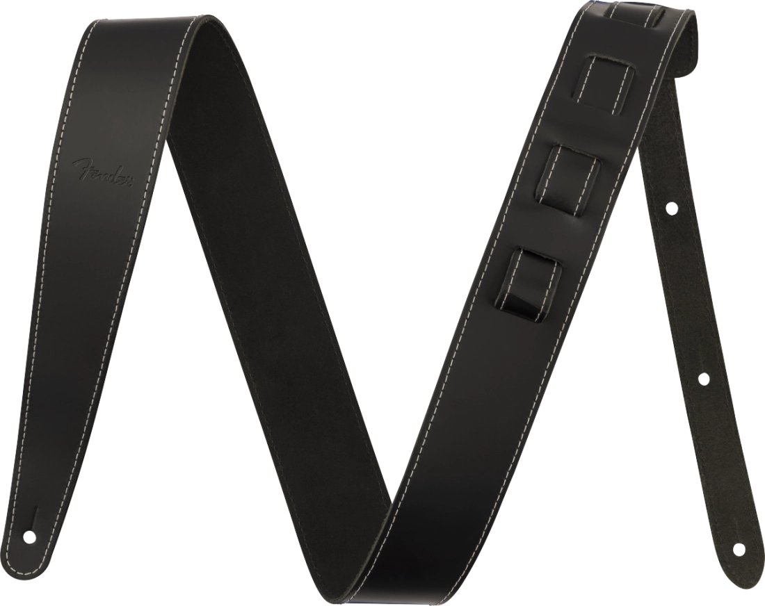 2\'\' Essentials Leather Strap - Black