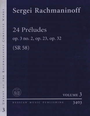 Boosey & Hawkes - 24 Preludes Op. 3 No. 2, Op. 23, Op. 32 - Rachmaninoff/Antipov - Piano - Book