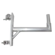 ProX - 14 Aluminum Speaker Mounting Pole Extension with Dual Truss Clamps for F34 F32 F31 Segments - 2 Diameter