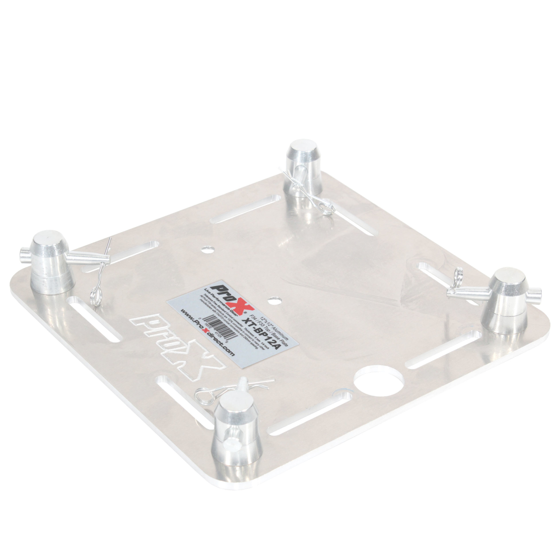 12x12\'\' Aluminum 6mm Truss Top Plate with Speaker Stud Mount