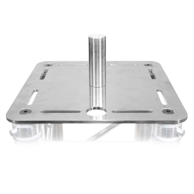 12x12\'\' Aluminum 6mm Truss Top Plate with Speaker Stud Mount