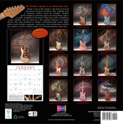 2024 Custom Shop Calendar