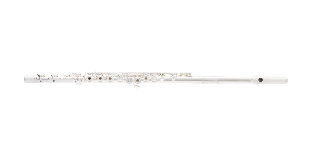 Silver-Plated Step-Up Flute with Open Holes and Offset G