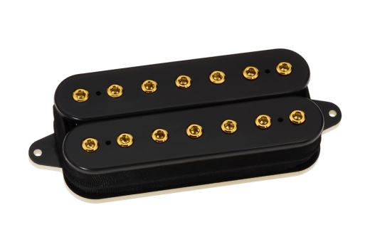 DiMarzio - LiquiFire 7 Neck Humbucker - Black with Gold Poles