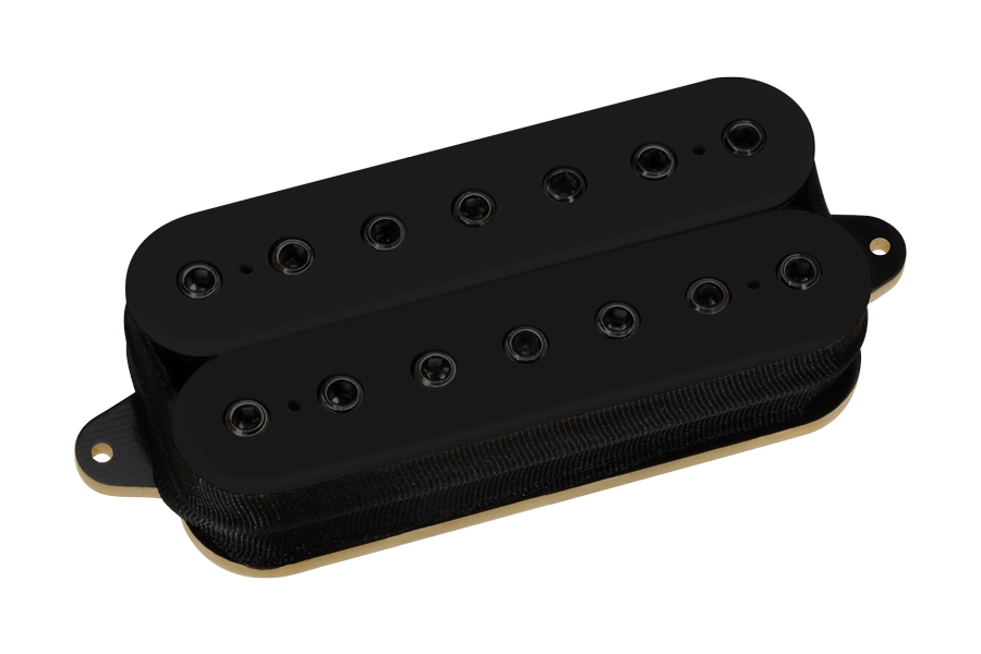 Titan 7-String Neck Humbucker Pickup - Black with Black Poles