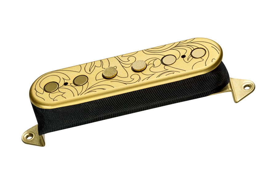 Steve Vai Signature UtoPIA F-Spaced Middle Pickup - Satin Gold