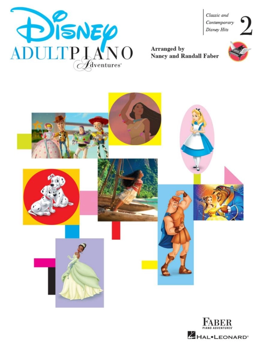 Adult Piano Adventures: Disney Book 2 - Faber/Faber - Piano - Book