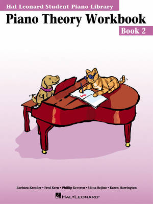 Piano Theory Workbook, Book 2 (Hal Leonard Student Piano Library) - Piano - Book