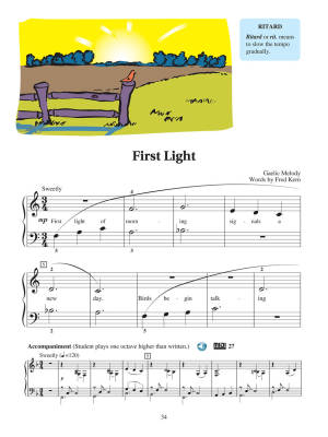 Piano Lessons, Book 2 (Hal Leonard Student Piano Library) - Piano - Book/Audio Online