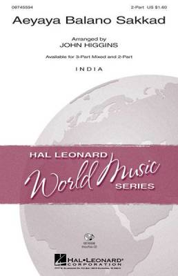 Hal Leonard - Aeyaya Balano Sakkad