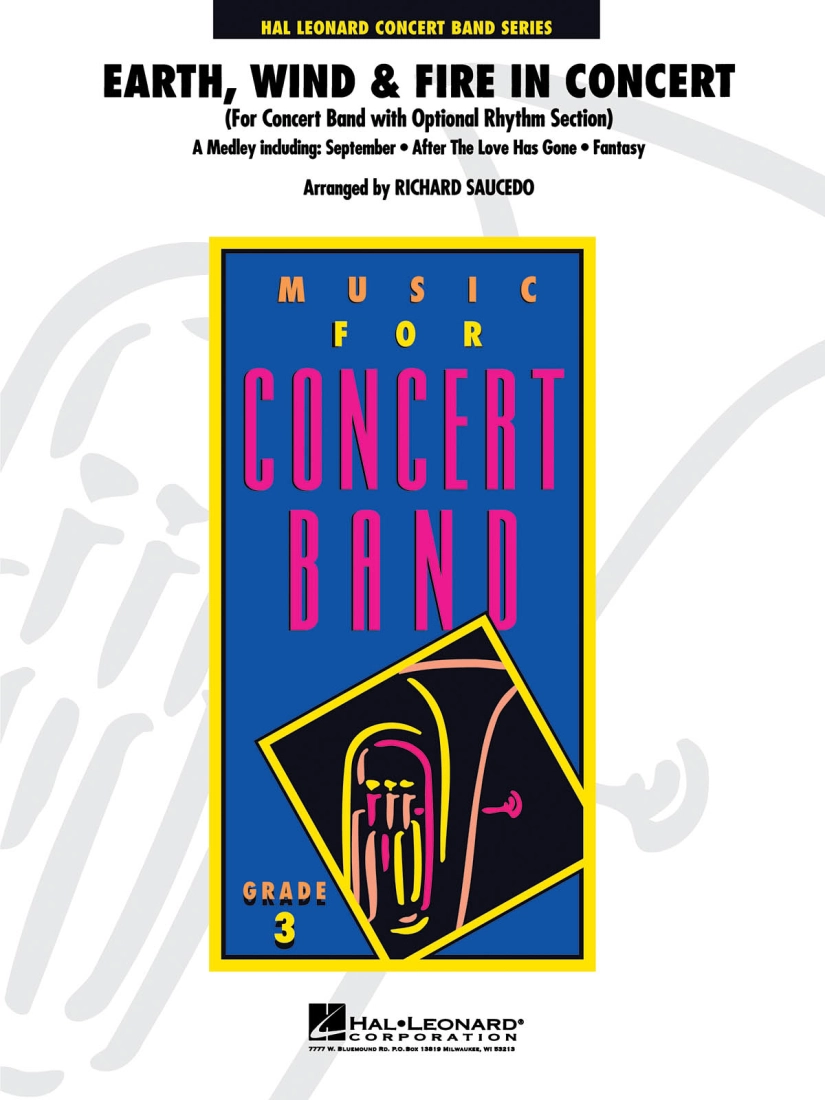 Earth, Wind & Fire in Concert - Saucedo - Concert Band - Gr. 3