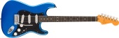 Fender - American Ultra II Stratocaster, Ebony Fingerboard with Case - Noble Blue