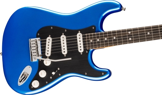 American Ultra II Stratocaster, Ebony Fingerboard with Case - Noble Blue