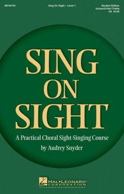 Hal Leonard - Sing on Sight