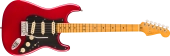 Fender - American Ultra II Stratocaster, Maple Fingerboard with Case - Sinister Red