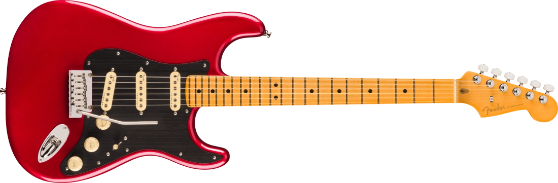 American Ultra II Stratocaster, Maple Fingerboard with Case - Sinister Red