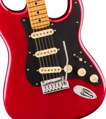 American Ultra II Stratocaster, Maple Fingerboard with Case - Sinister Red