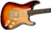 Stratocaster American Ultra�II � configuration HSS (fini Ultraburst, touche en �b�ne, �tui inclus)