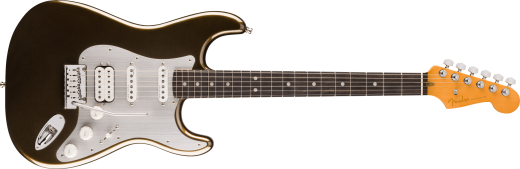 Fender - American Ultra II Stratocaster HSS, Ebony Fingerboard with Case - Texas Tea