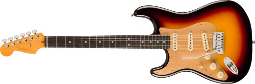 Fender - American Ultra II Stratocaster, Ebony Fingerboard with Case - Ultraburst (Left Handed)