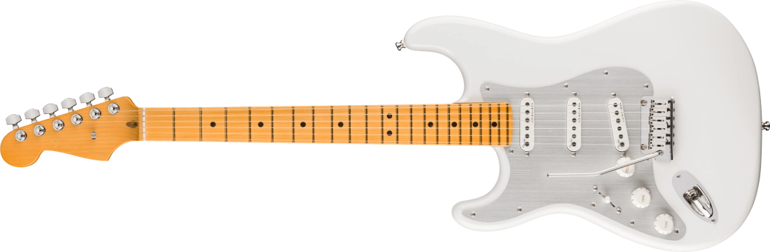 American Ultra II Stratocaster, Maple Fingerboard with Case - Avalanche (Left Handed)