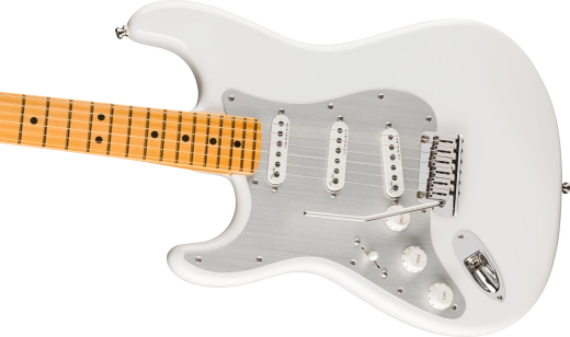 American Ultra II Stratocaster, Maple Fingerboard with Case - Avalanche (Left Handed)