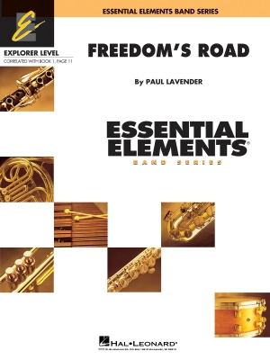 Hal Leonard - Freedoms Road - Lavender - Concert Band - Gr. 0.5