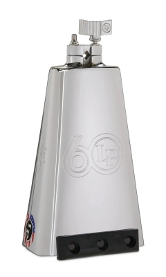 Latin Percussion - 60th Anniversary 8 Rock Ridge Rider Cowbell - Chrome