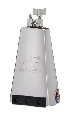 60th Anniversary 8\'\' Rock Ridge Rider Cowbell - Chrome