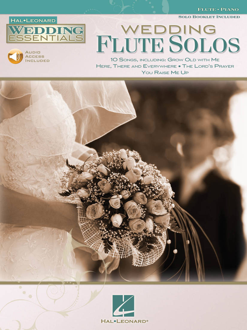 Wedding Flute Solos - Flute/Piano - Book/Audio Online