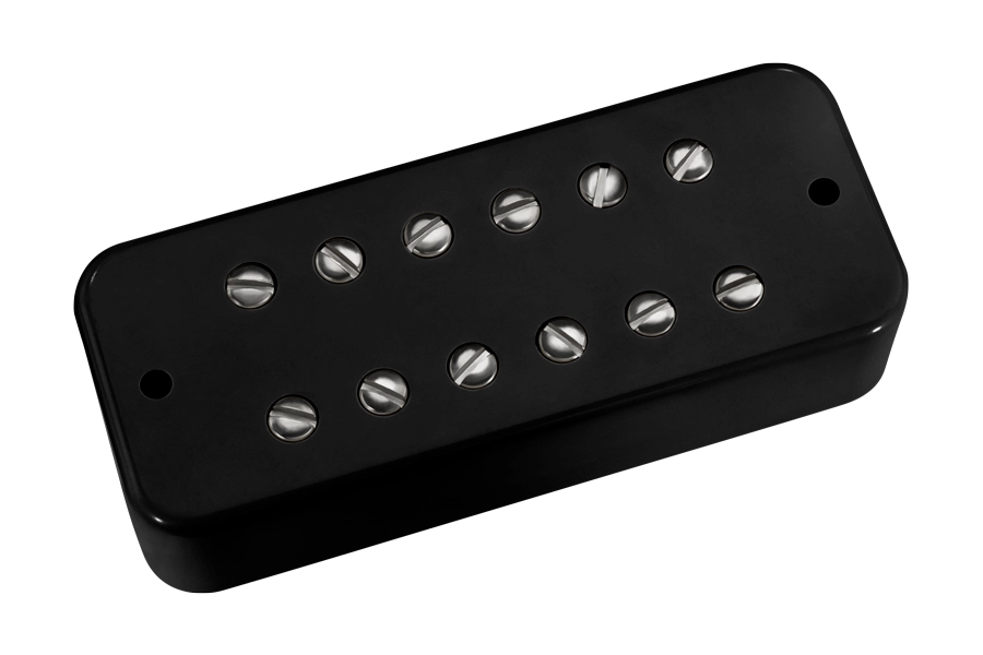 DLX Plus Soapbar Bridge Pickup - Black