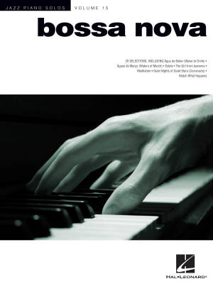 Hal Leonard - Bossa Nova: Jazz Piano Solos Series Volume 15 - Piano - Book